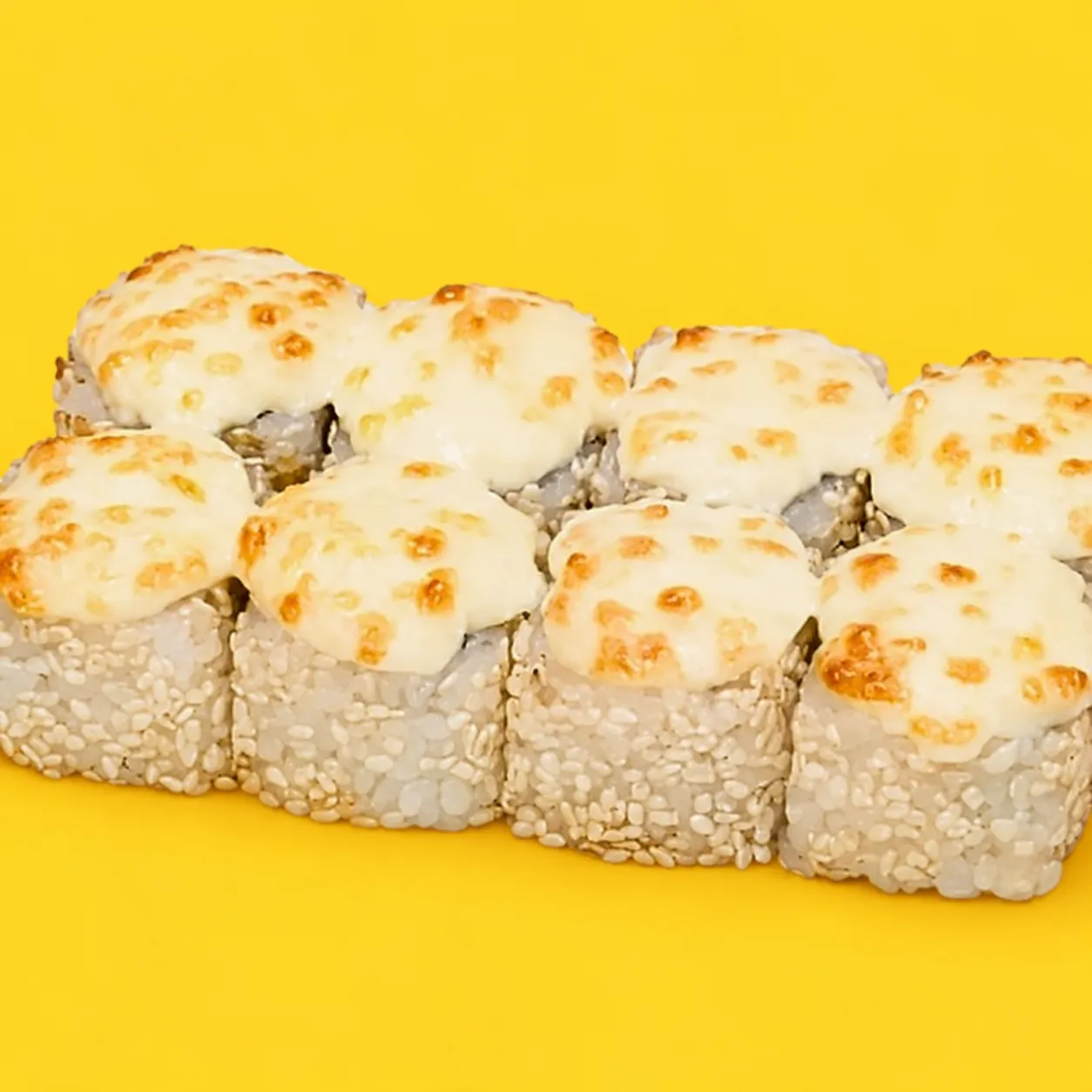 Запечённый с лососем и крабом